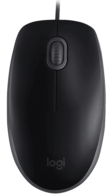 Мишка USB Logitech B110 Silent Black (910-005508)