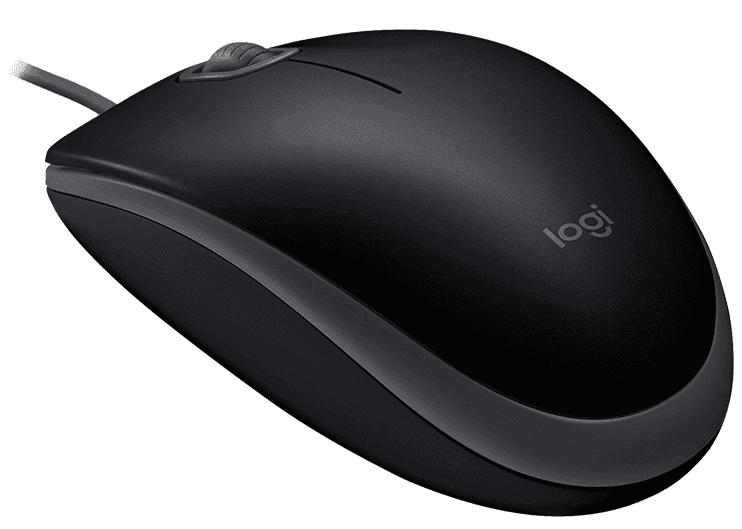 Мишка USB Logitech B110 Silent Black (910-005508)