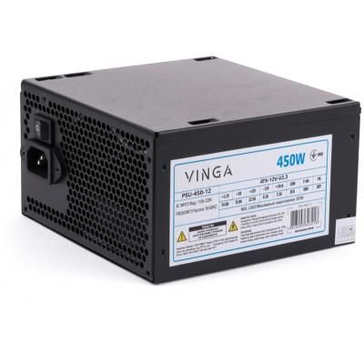Блок живлення Vinga 450W (PSU-450-12) 1x120 мм
