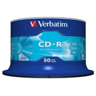 Диск CD-R  Verbatim 700Mb 52x EP 43351