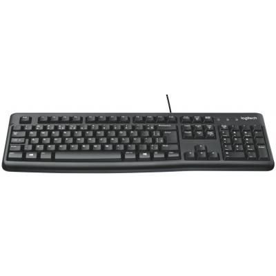 Клавіатура  USB Logitech K120 Ukr мембранна 920-002643