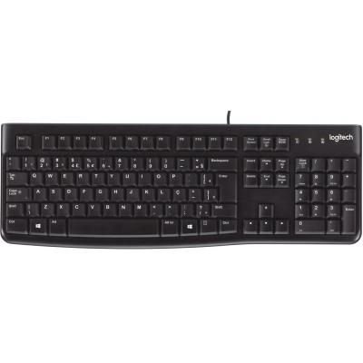 Клавіатура  USB Logitech K120 Ukr мембранна 920-002643