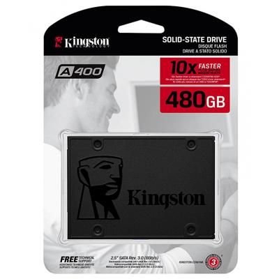 Твердотільний накопичувач SSD 2.5" 480GB Kingston (SA400S37/480G)