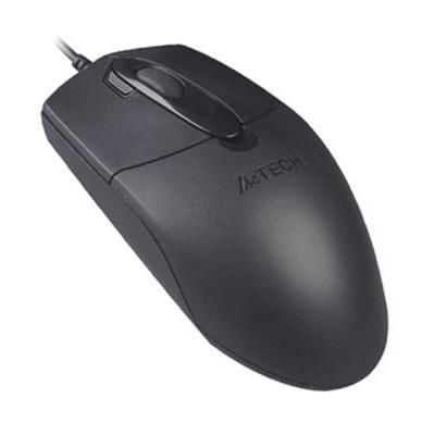 Мишка USB A4tech OP-730D Black U0390021