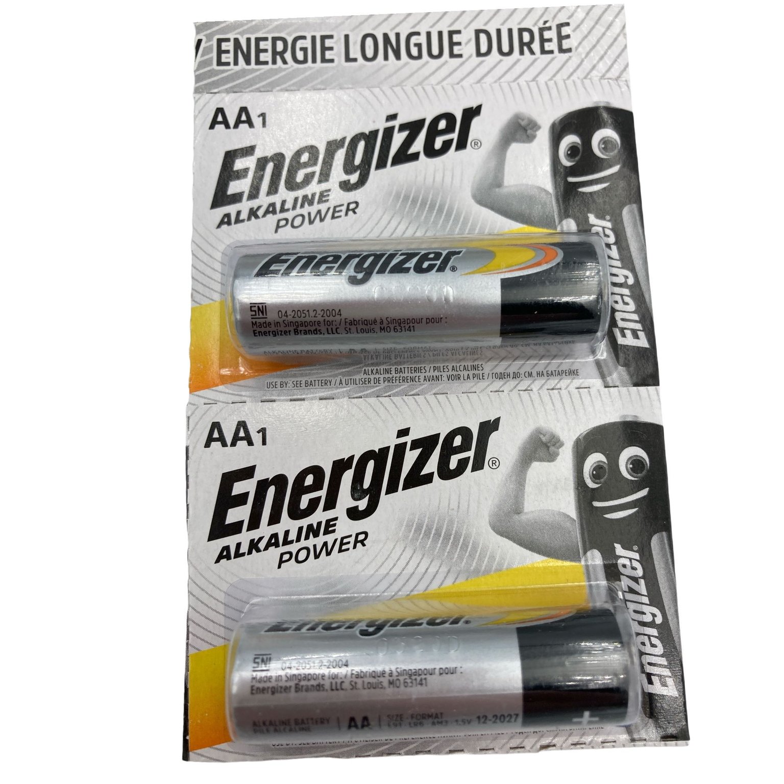 Батарейка EnergizerPower AA/LR6 FSB12 Kartella (за 1 шт)