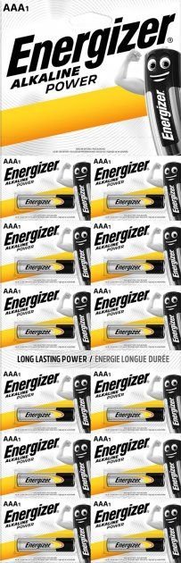 Батарейка EnergizerPower AAA/LR3 FSB12 Kartella (за 1 шт)