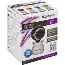 Веб-камера Defender C-090 Black (63090) відео до 640x480
