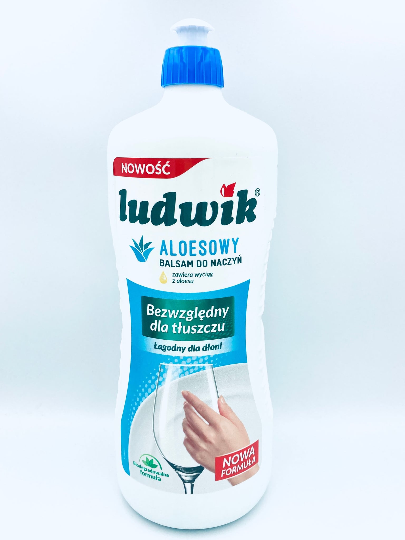 Ludwik бальзам для миття посуду 900г Алое
