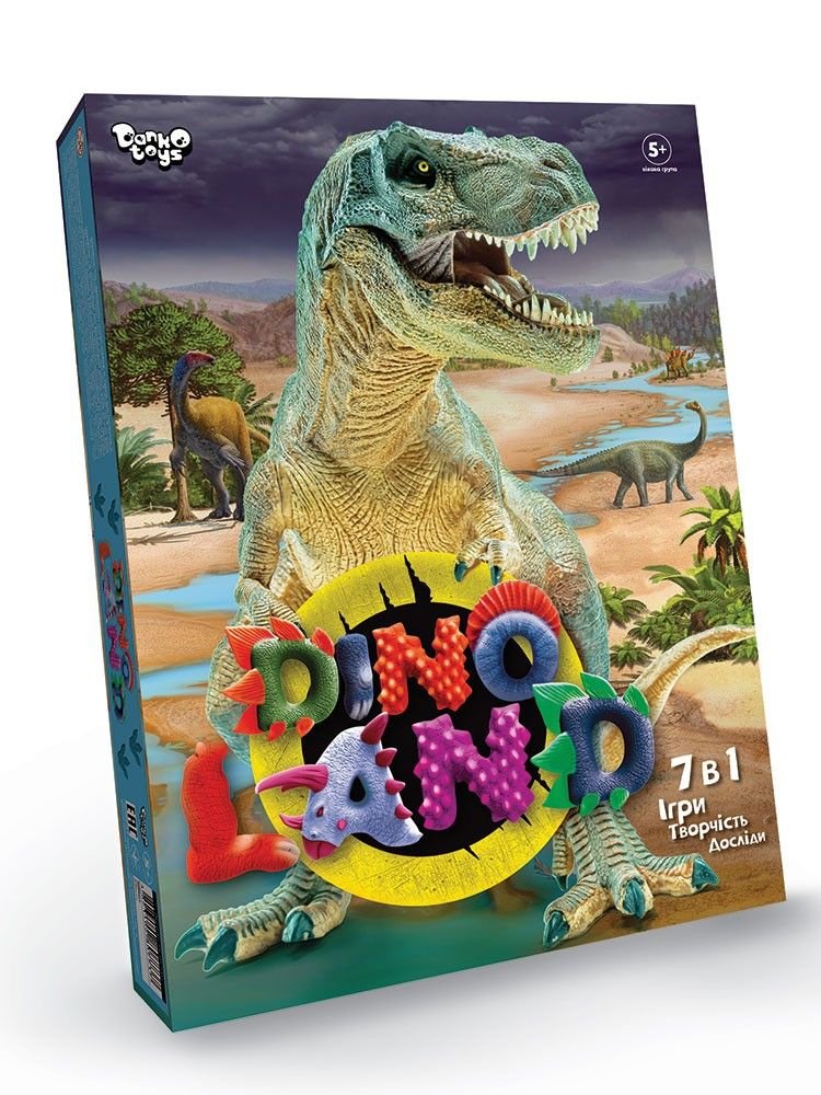 Набір для творчості "Dino Land 7 в 1" DL-01-01U