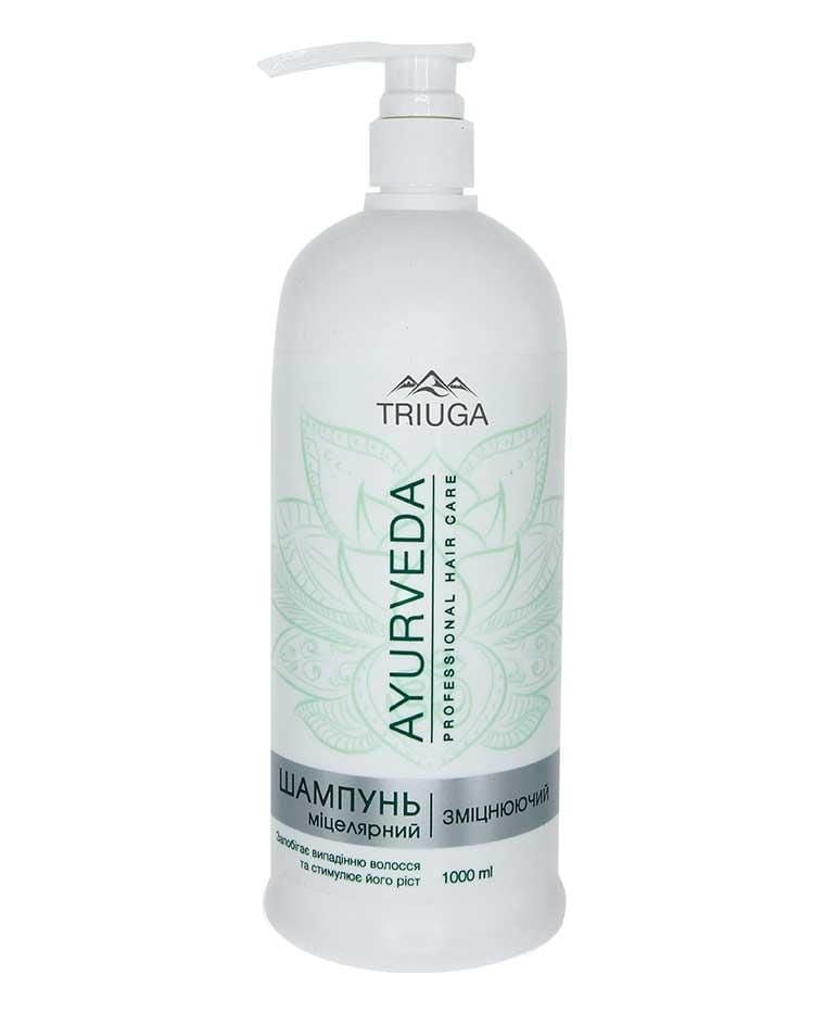 TRIUGA Ayurveda шампунь міцелярний 1л зміцнюючий