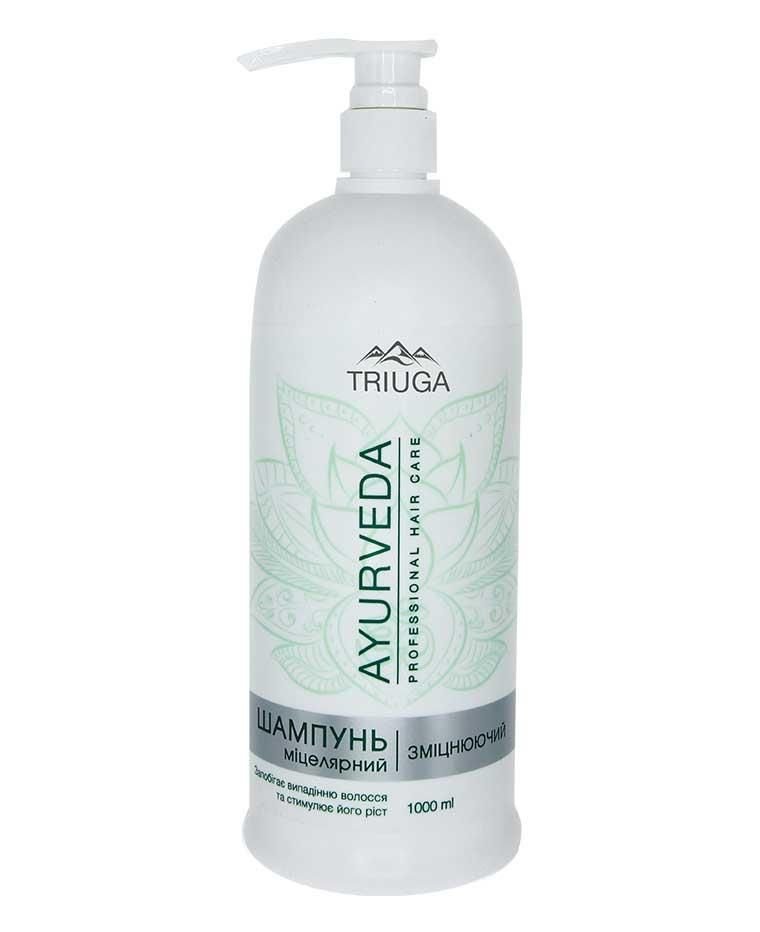 TRIUGA Ayurveda шампунь міцелярний 1л зміцнюючий