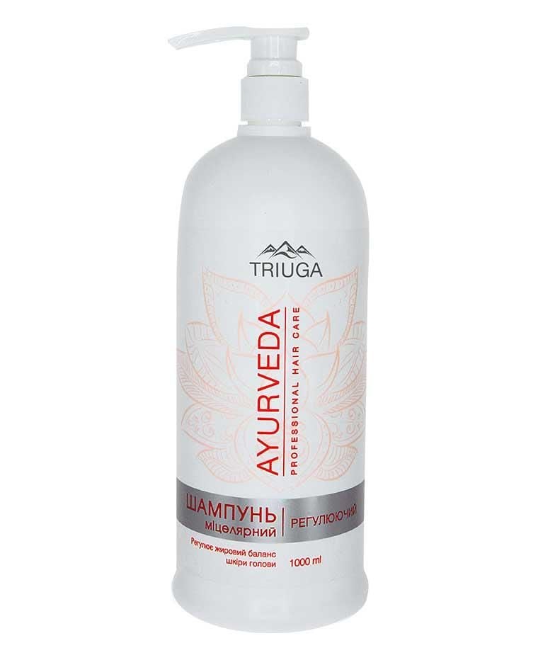 TRIUGA Ayurveda шампунь міцелярний 1л регулюючий