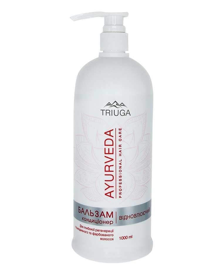 TRIUGA Ayurveda бальзам-кондиціонер 1л 3D Відновлюючий