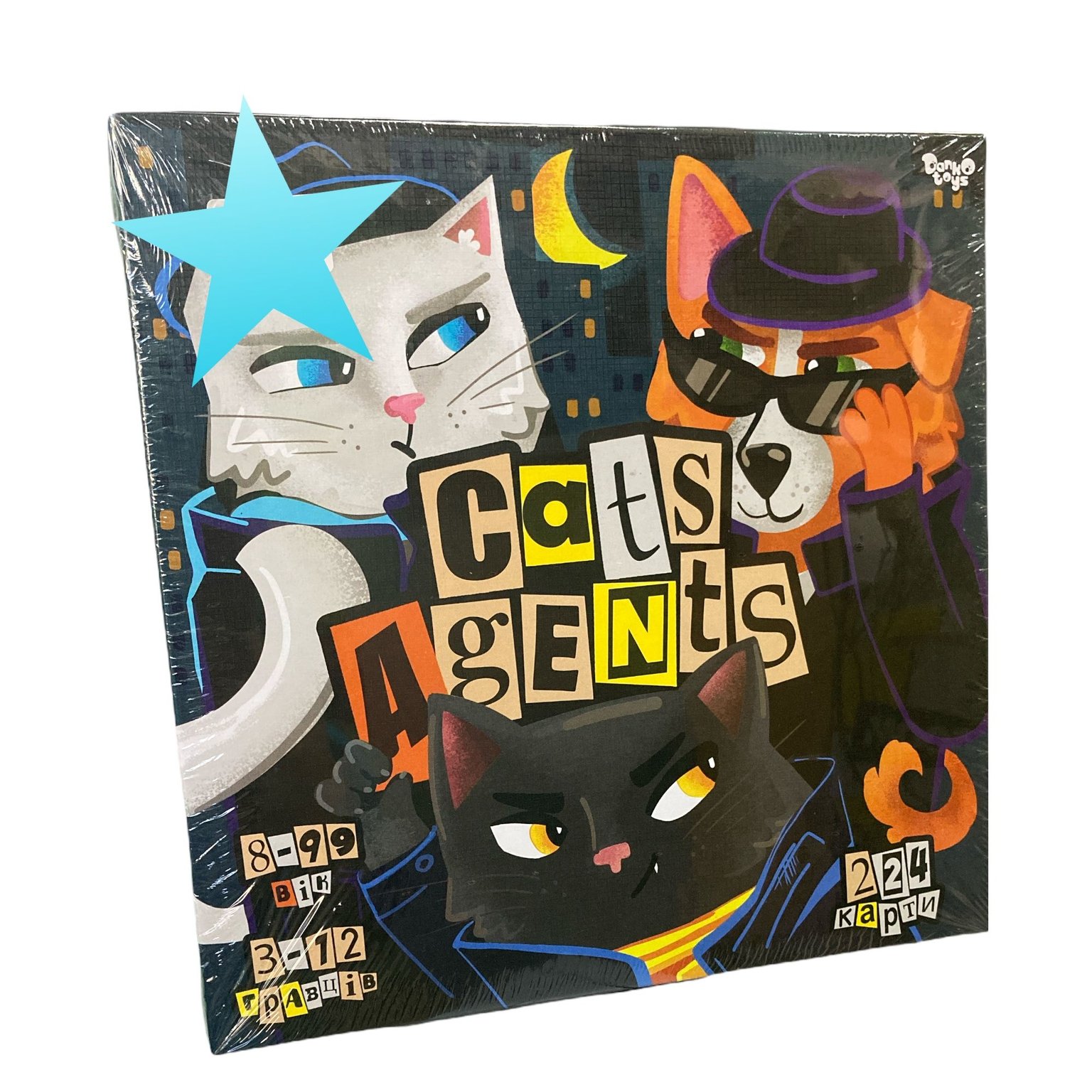 Розважальна гра "CATS AGENTS" G-CA-01-01U