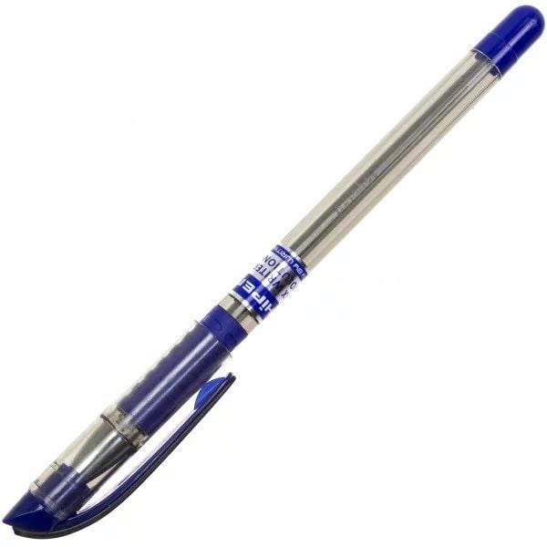 Ручка кулькова Hiper Max Writer Evolution 0.7мм синя HO-335-ES