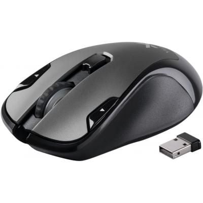Мишка Vinga MSW-527 gray для комп'ютера, для ноутбука, оптичний, 1600 dpi, радіо