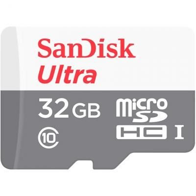 Карта пам'яті Miсro-SDHC memory card 32GB SanDisk (без адаптера) class 10 Ultra Light