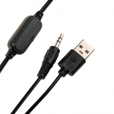 Акустична система 2.0 Vinga SP-100 LED USB Black