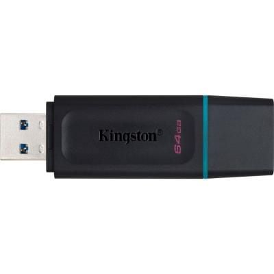 USB-накопичувач 64GB Kingston DataTraveler Exodia Black/Teal USB 3.2