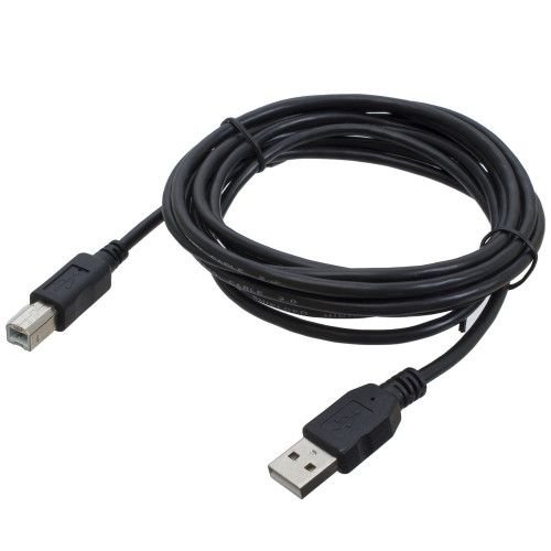 Кабель для принтера USB 2.0 AM/BM 3 м, чорний Patron PN-AMBM-30