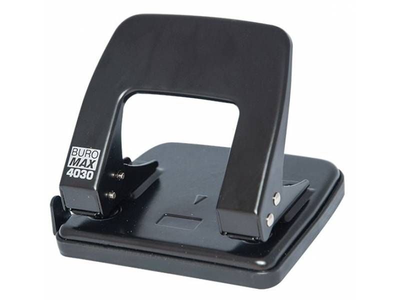 Діркопробивач Buromax (4030) металевий, 20арк. чорний BM.4030-01