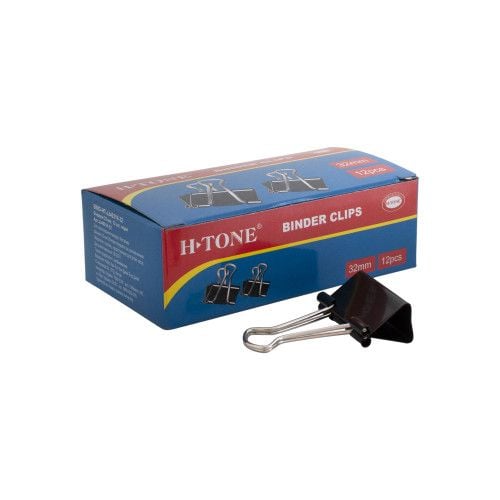 Біндер 32 мм 1 шт ,чорний H-Tone JJ40316-32