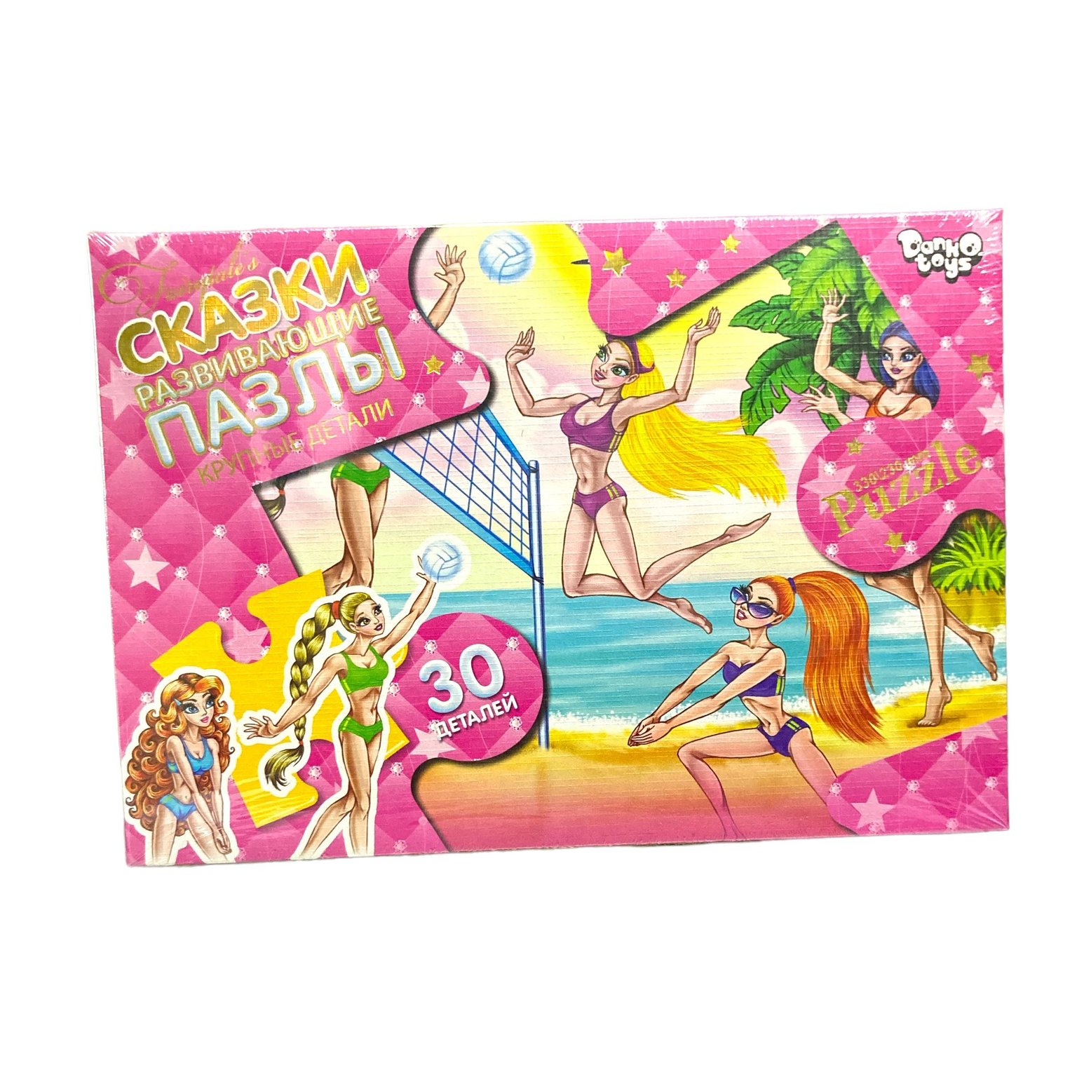 Пазли Danko Toys 30 ел. м'які 330 * 230 мм. Мх30-06-05