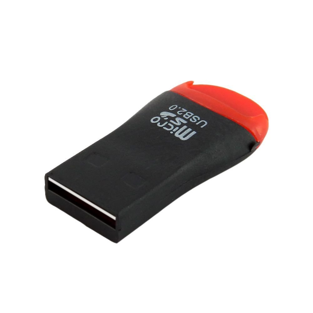 Кардрідер WALKER WCD-06 microSD black/red