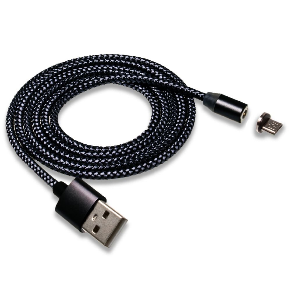 Кабель USB WALKER C590 Micro Magnetic black