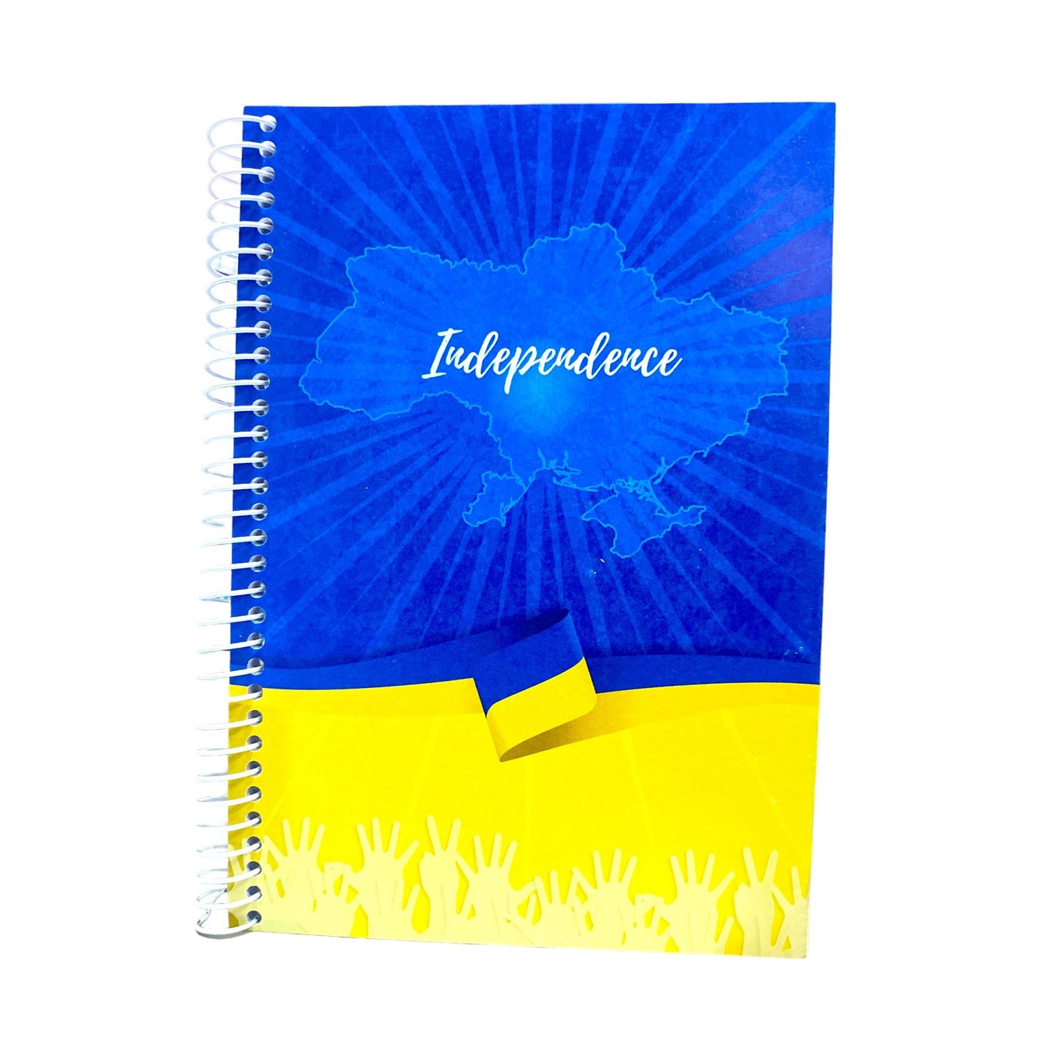 Блокнот Independence , В6, 60л, клітинка, мяка обкл., бічна спіраль 1B2455