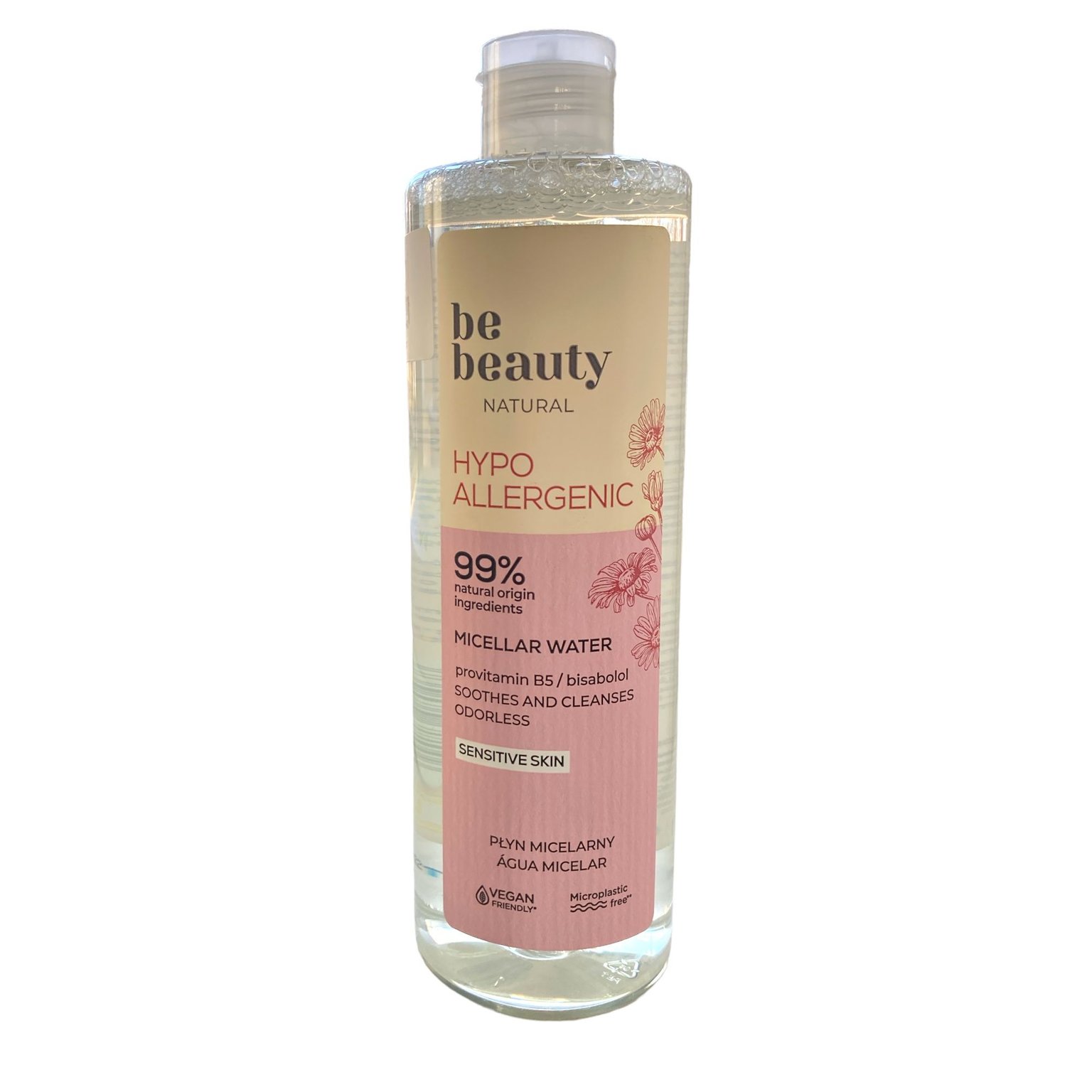 Міцелярна вода гіпоалергенна Be Beaty hypo allergenic 400 ml