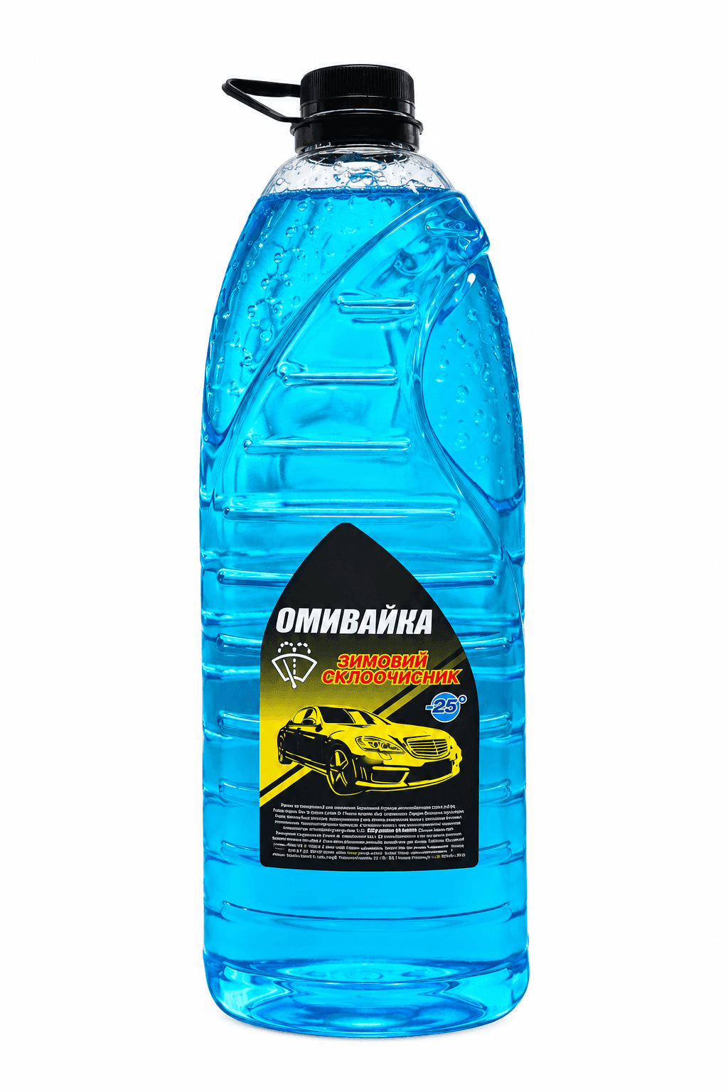 Омивач скла зимовий " Омивайка LUX" 25 ПЕТ 4 л Bubble Gum (син)