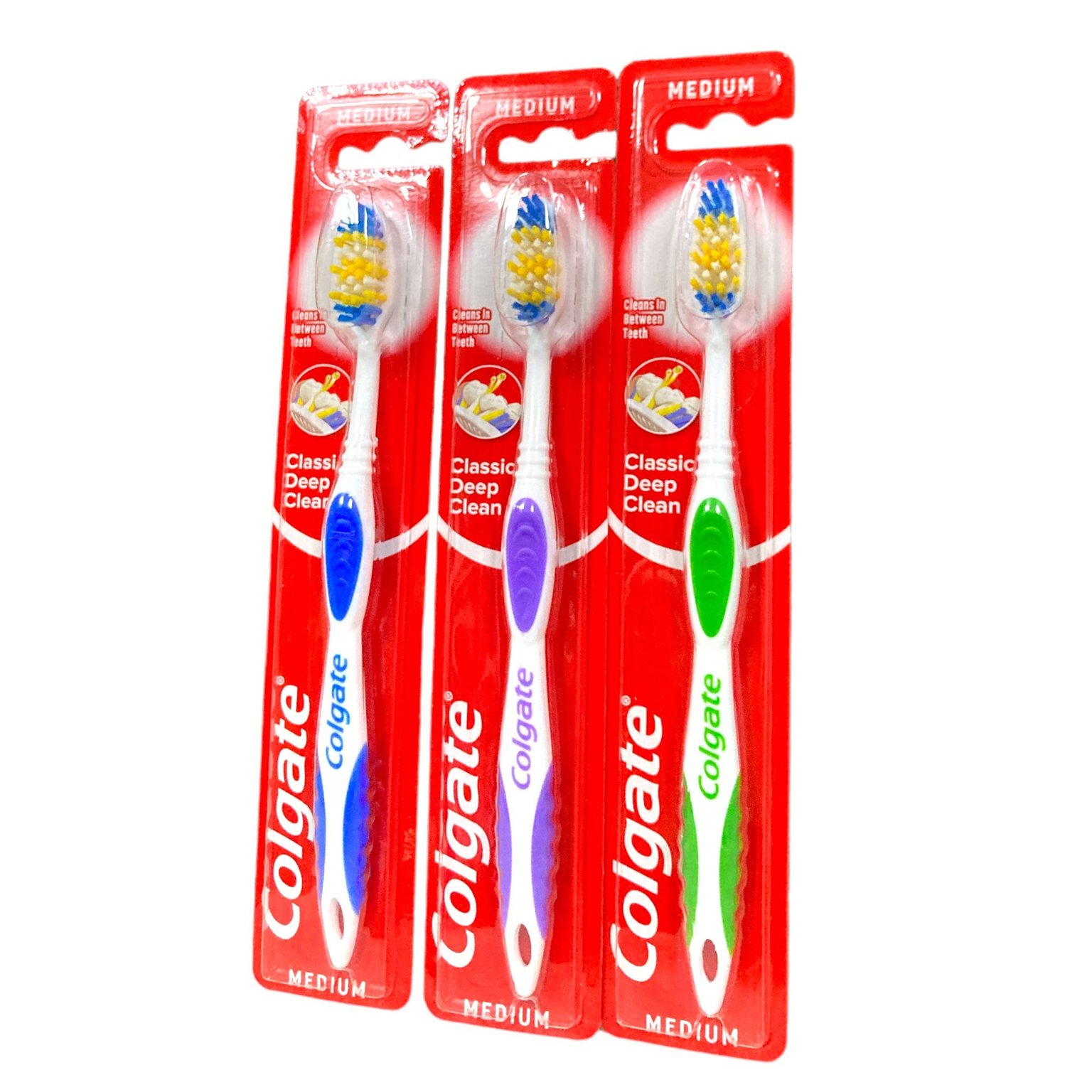 Зубна щітка середня  Colgate classic