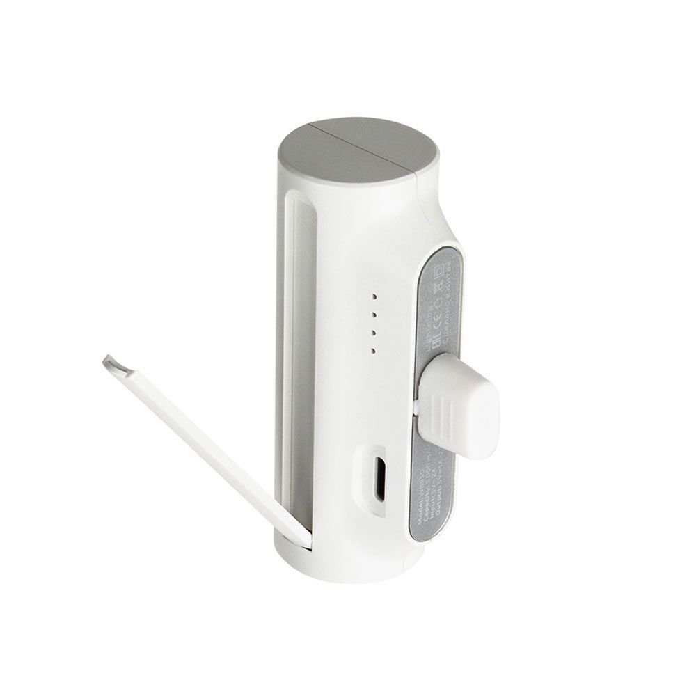 Power Bank  WALKER WB-950 5000mAh, вхід/вихід Lightning white