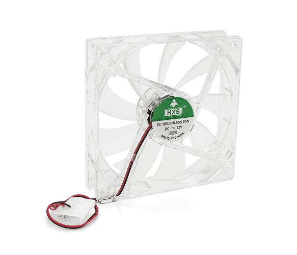 Кулер корпусний 12025 LED RGB Fan DC sleeve fan 2pin MOLEX 120*120*25мм 00176