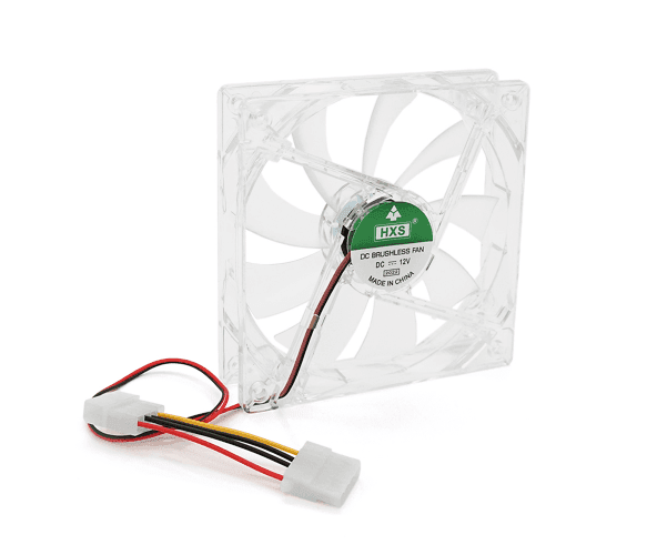 Кулер корпусний 12025 DC sleeve fan 4pin - 120*120*25мм, 12V/0,15A, 1900об/мин, RGB 32664