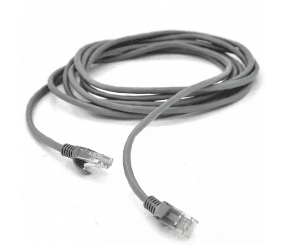 Патч-корд литий RITAR, CCA, UTP, RJ45, Cat.5e, 1.5m, сірий Q1000 19257