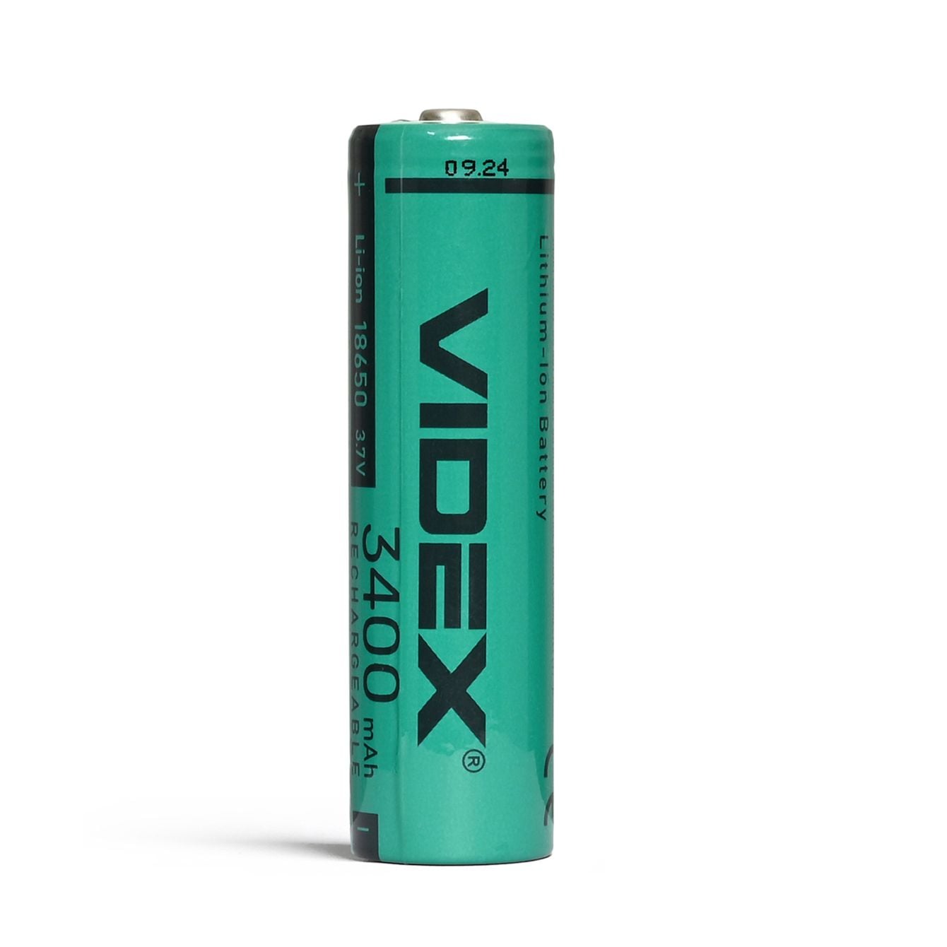 Акумулятор Videx літій-іонний 18650(без захисту) 3400mAh bulk 1 шт