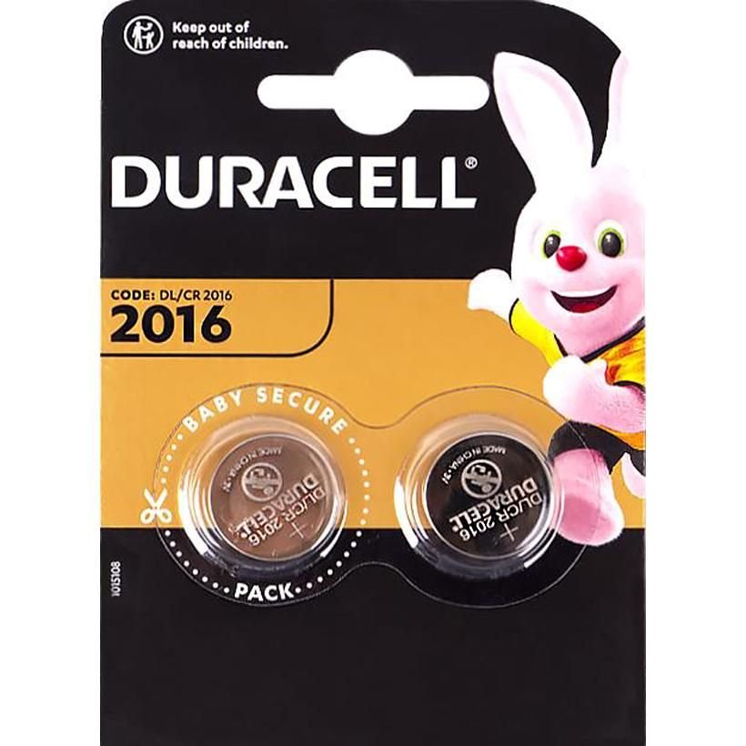 Батарейка Duracell "таблетка" DL/CR 2016 ( за 1  шт.)