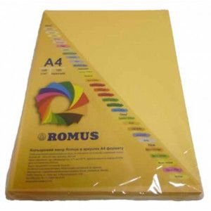 Папір кольоровий Romus A4 80 г/м2 Золотистий R50751