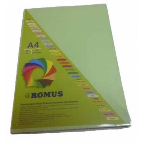 Папір кольоровий Romus A4 80 г/м2  Світло-зелений R50638