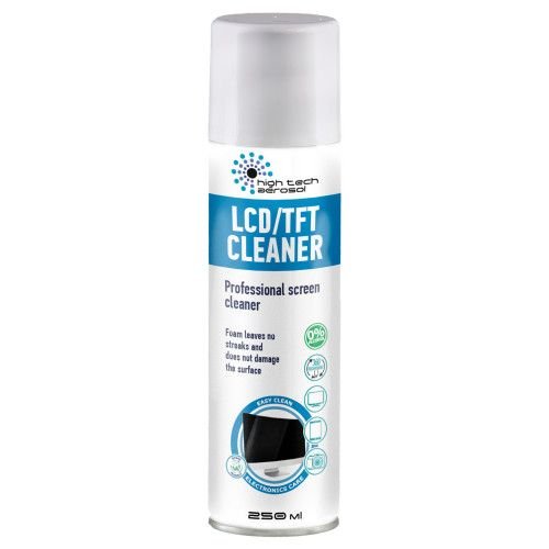 Очисник для екранів LCD/TFT Cleaner піна, 250 мл HTA 06021