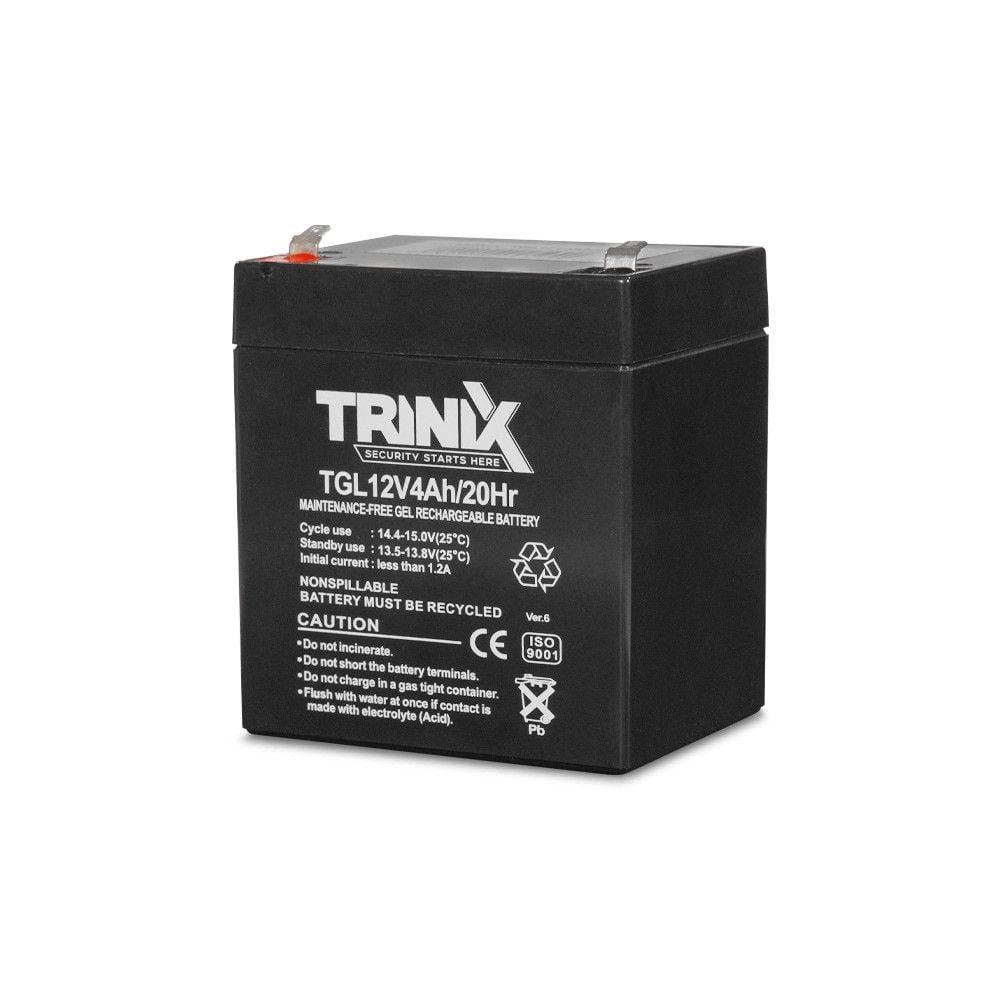 Акумуляторна батарея 12V 4Ah/20Hr TRINIX GEL 0000000011
