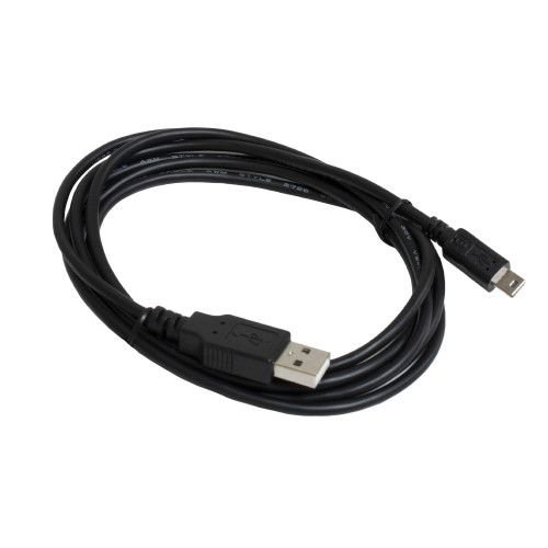 Кабель USB 2.0 AM-Mini 5 pin M, 1,8 м,чорний  Patron (PN-USB-MINI-18)