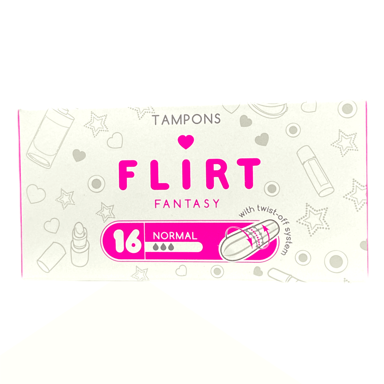 Fantasy Flirt тампони 5к.  normal 16 шт. 32910