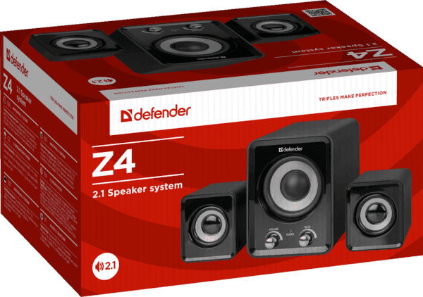 Акустика Defender #1 2.1 Z4 USB Black 65508