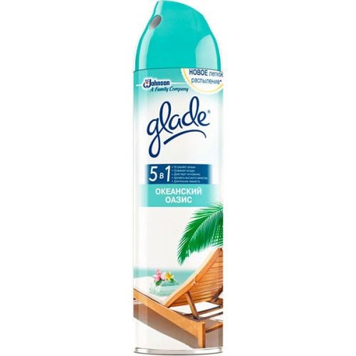 Аерозольний освіжувач повітря Glade Океанський оазис 300 мл 32203