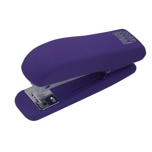 Степлер Buromax Rubber Touch №24/6-26/6 20 арк Фіолетовий BM.4202-07