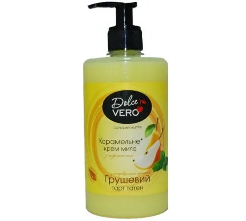 Рідке мило Dolce Vero з дозатором 1000 мл Грушевий Тар Татен 34826