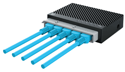 Мережевий комутатор NETIS 5 Port 10/100Mbps Fast Ethernet ST3105C